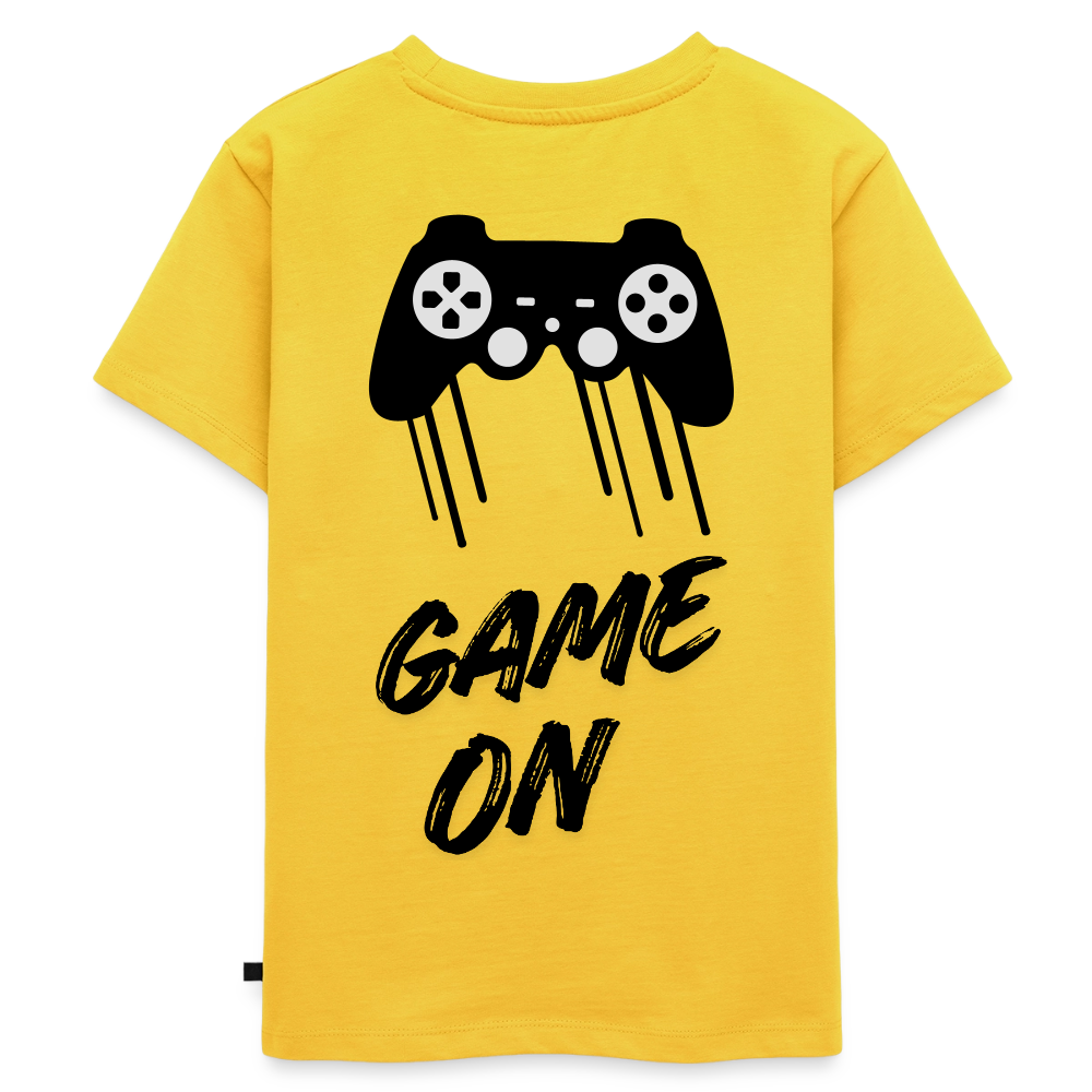 Kinder Premium T-Shirt Game On - Sonnengelb