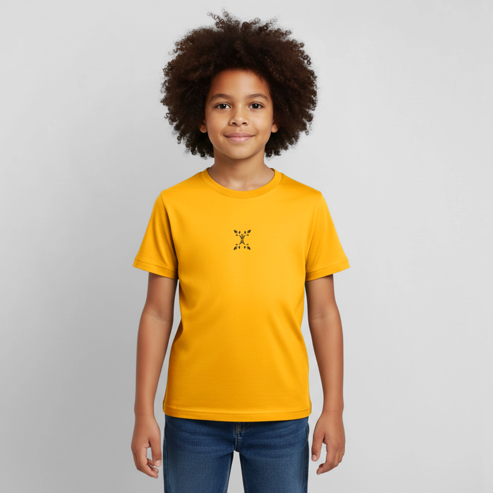 Kinder T-Shirt Sei so wie du bist - Gold