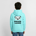 Teenager Hoodie Einfach Lachen - Pfefferminze