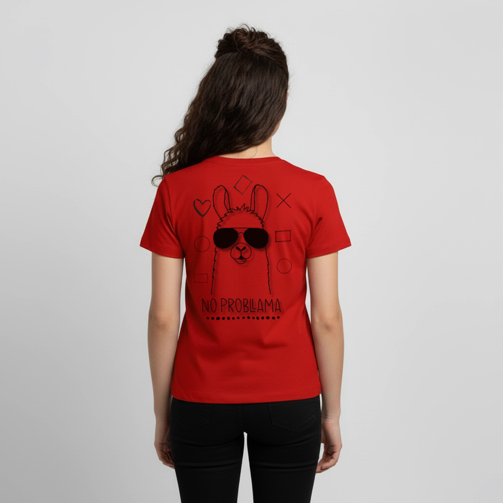Teenager Premium T-Shirt No Prabllama - Rot