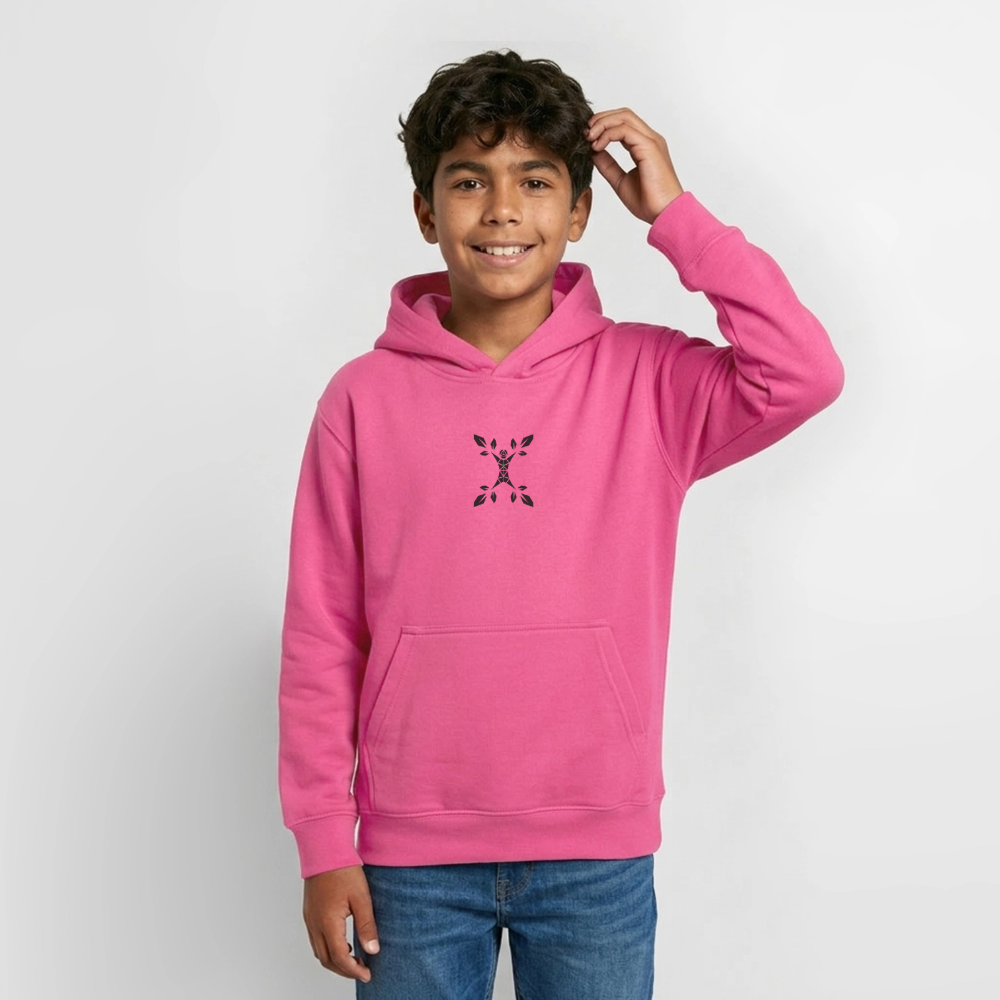 Teenager Hoodie Einfach Lachen - Pink