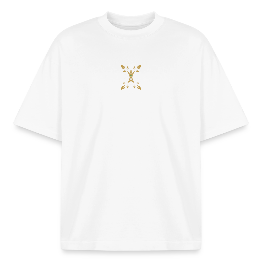 Pravilo-Klaus Boxy Heavyweight Unisex Organic T-Shirt - Weiß