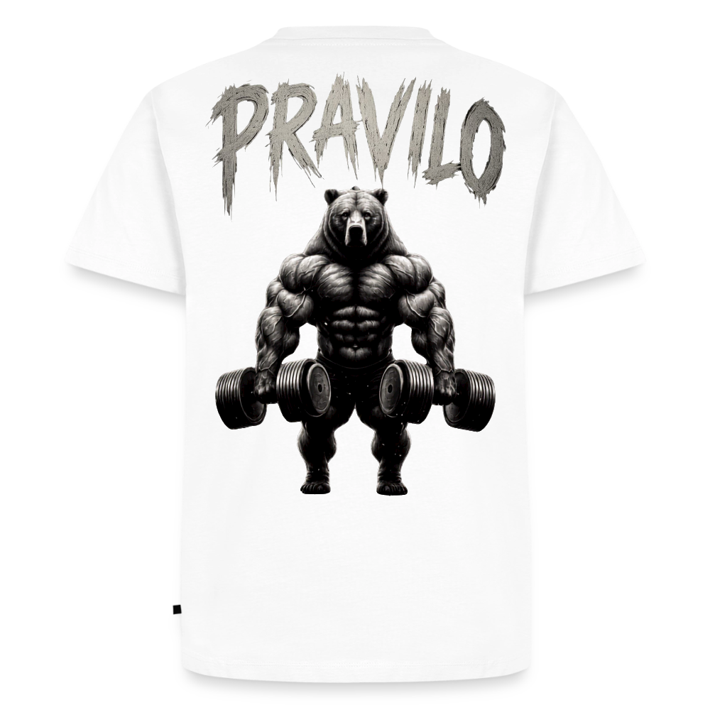 Pravilo-Klaus Männer Premium T-Shirt - Weiß