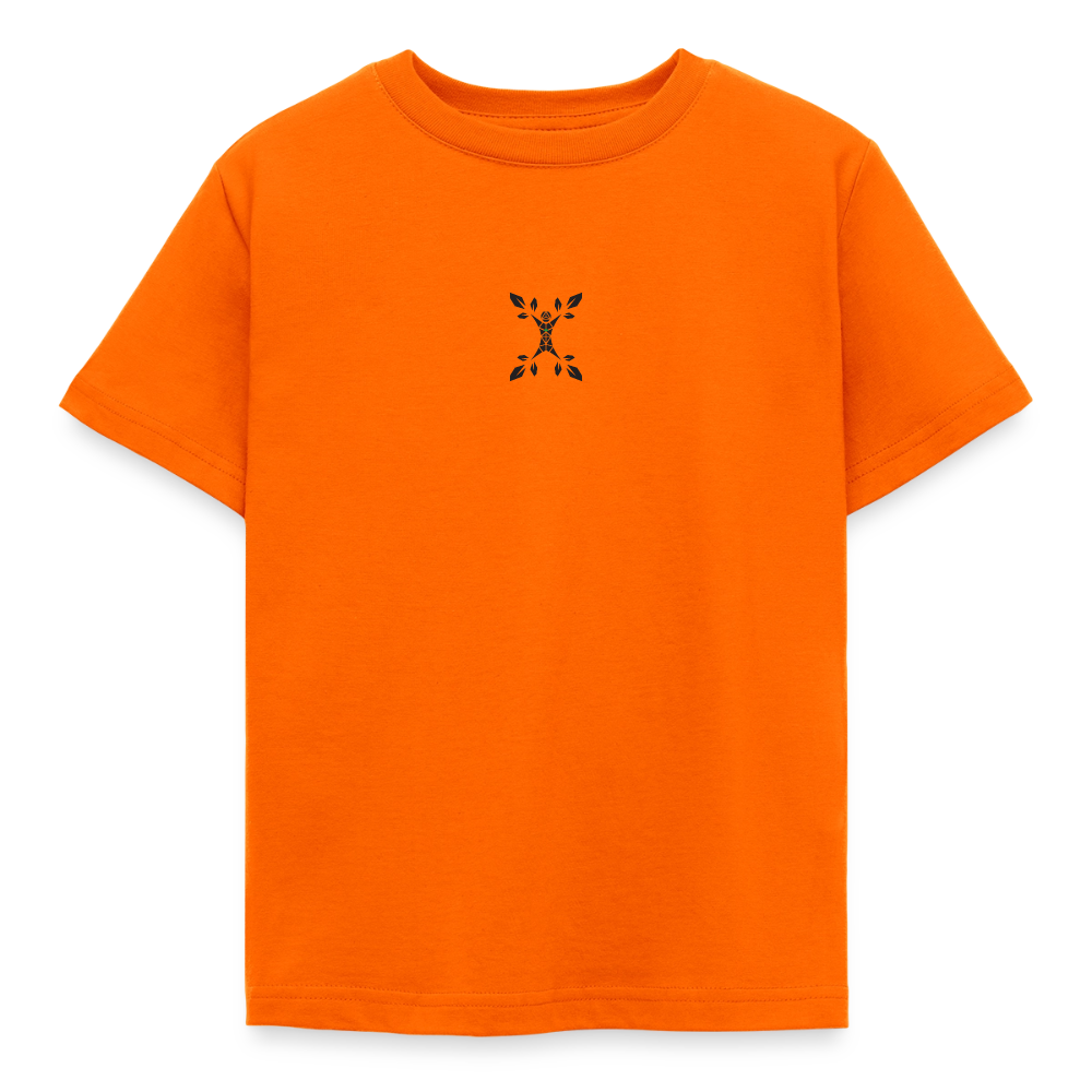 Kinder T-Shirt Sei so wie du bist - Orange