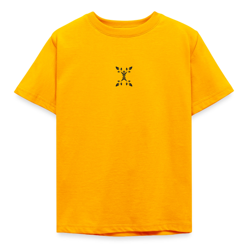 Kinder T-Shirt Sei so wie du bist - Gold