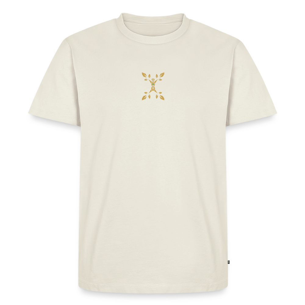 Pravilo-Klaus Männer Premium T-Shirt 2.0 - Naturweiß