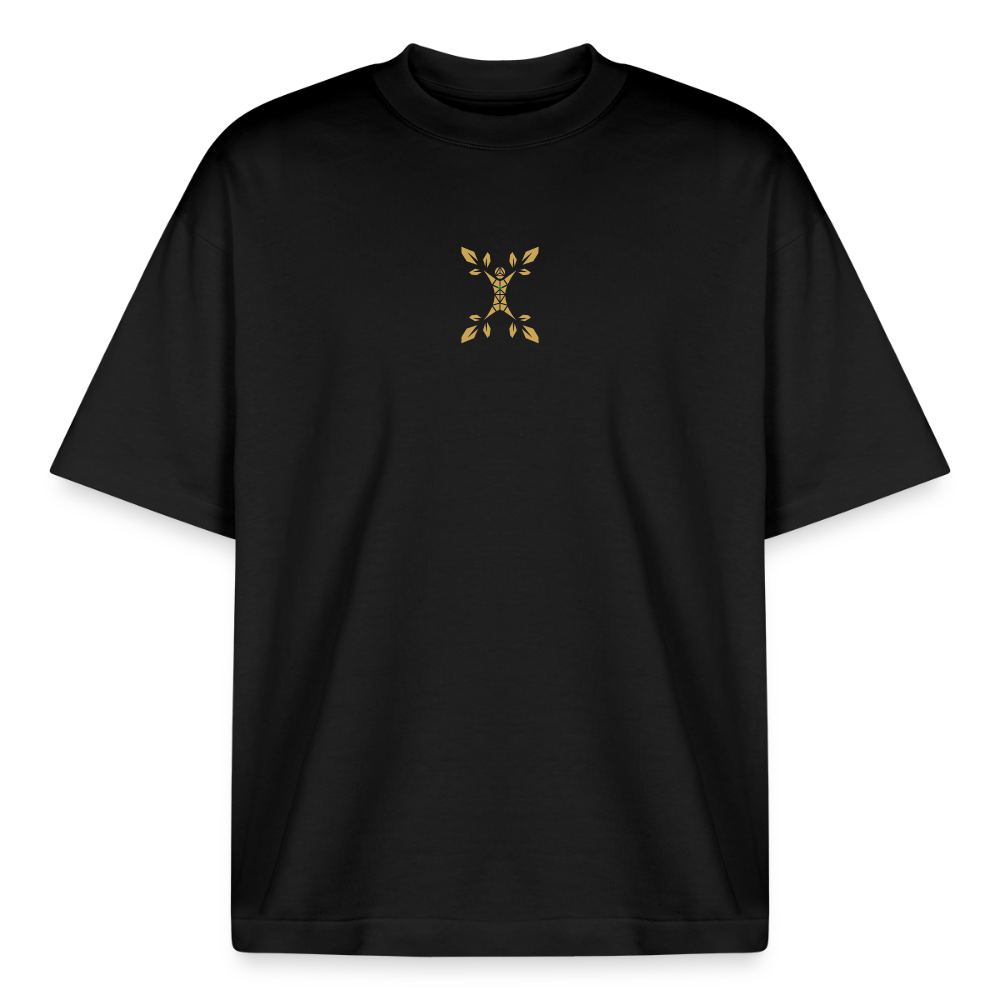 Pravilo-Klaus Boxy Heavyweight Unisex Organic T-Shirt - Schwarz