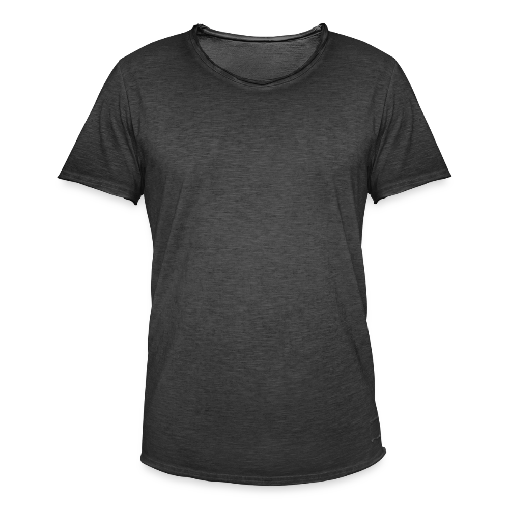 Pravilo-Klaus Männer Vintage T-Shirt - Vintage Schwarz