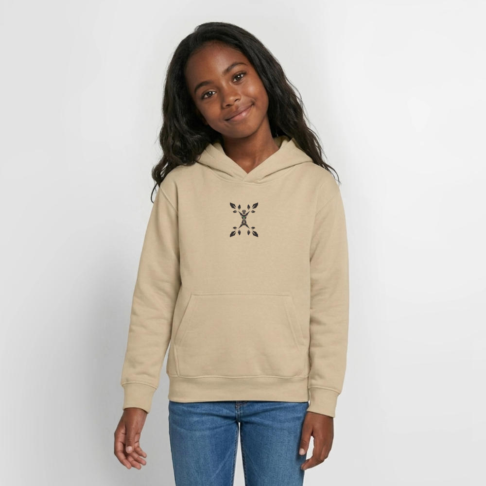 Teenager Hoodie Einfach Lachen - Sand