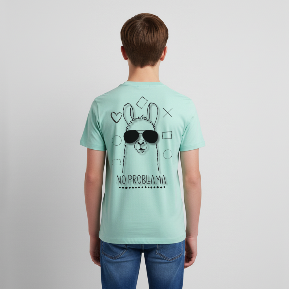 Teenager Premium T-Shirt No Prabllama - Mint 