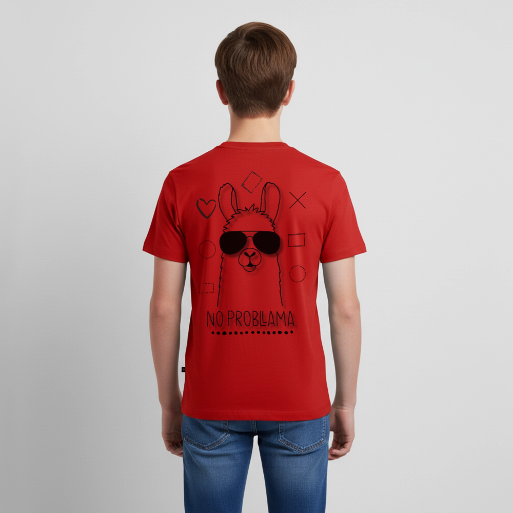 Teenager Premium T-Shirt No Prabllama - Rot