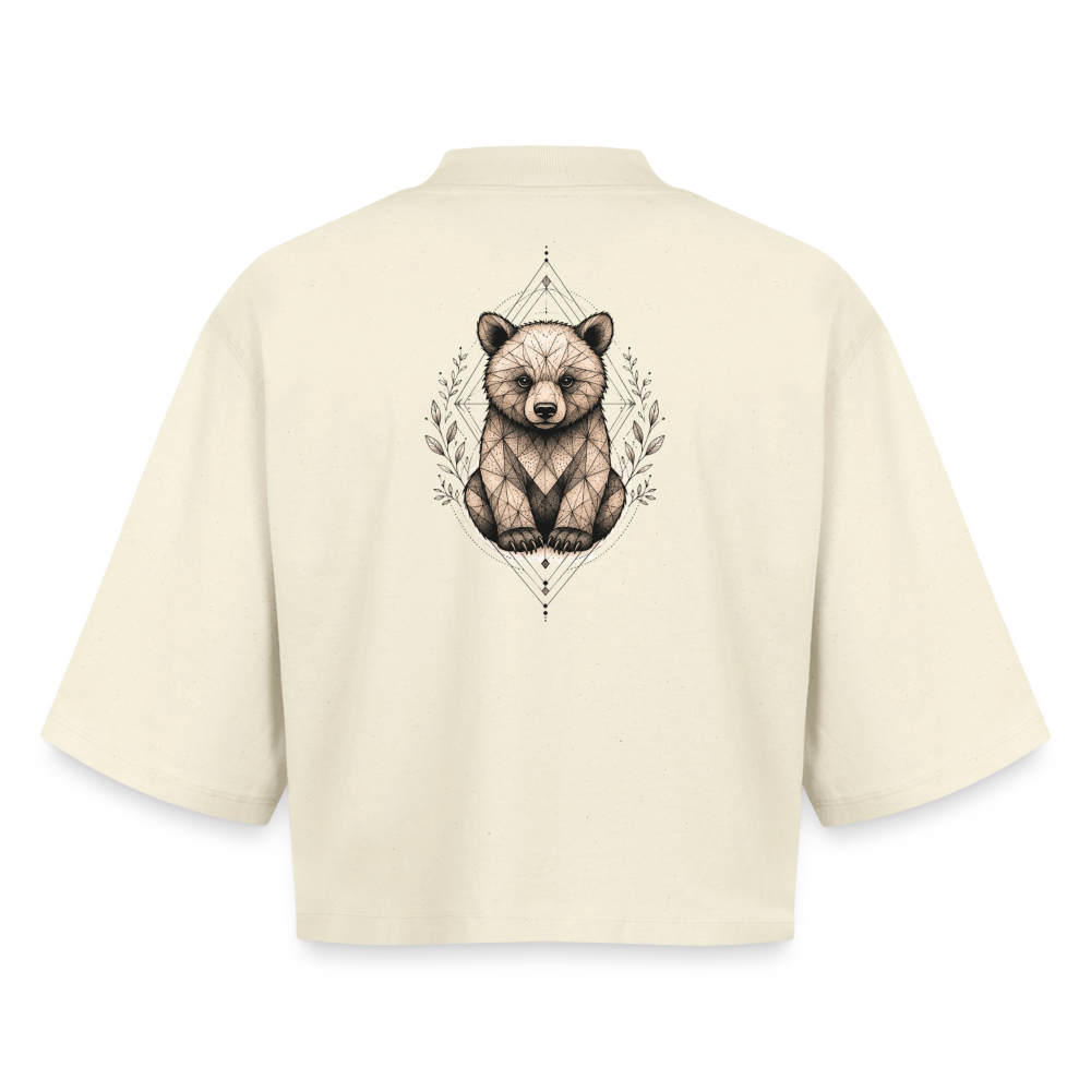 Pravilo-Klaus Boxy Frauen Recyceltes T-Shirt - Natur