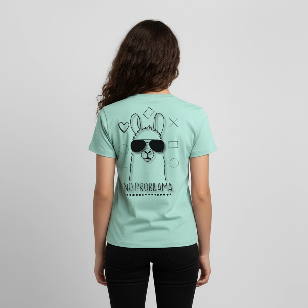 Teenager Premium T-Shirt No Prabllama - Mint 
