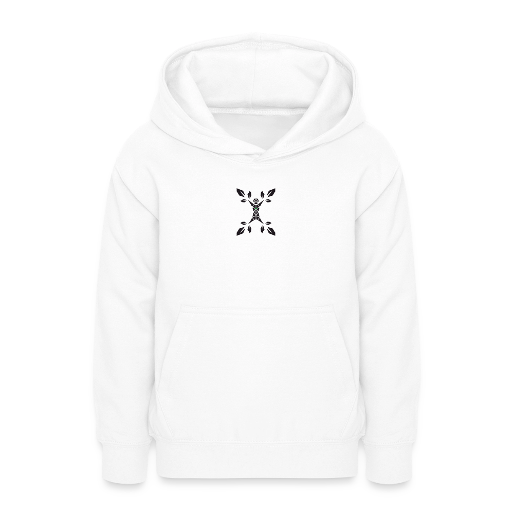 Teenager Hoodie Einfach Lachen - Weiß