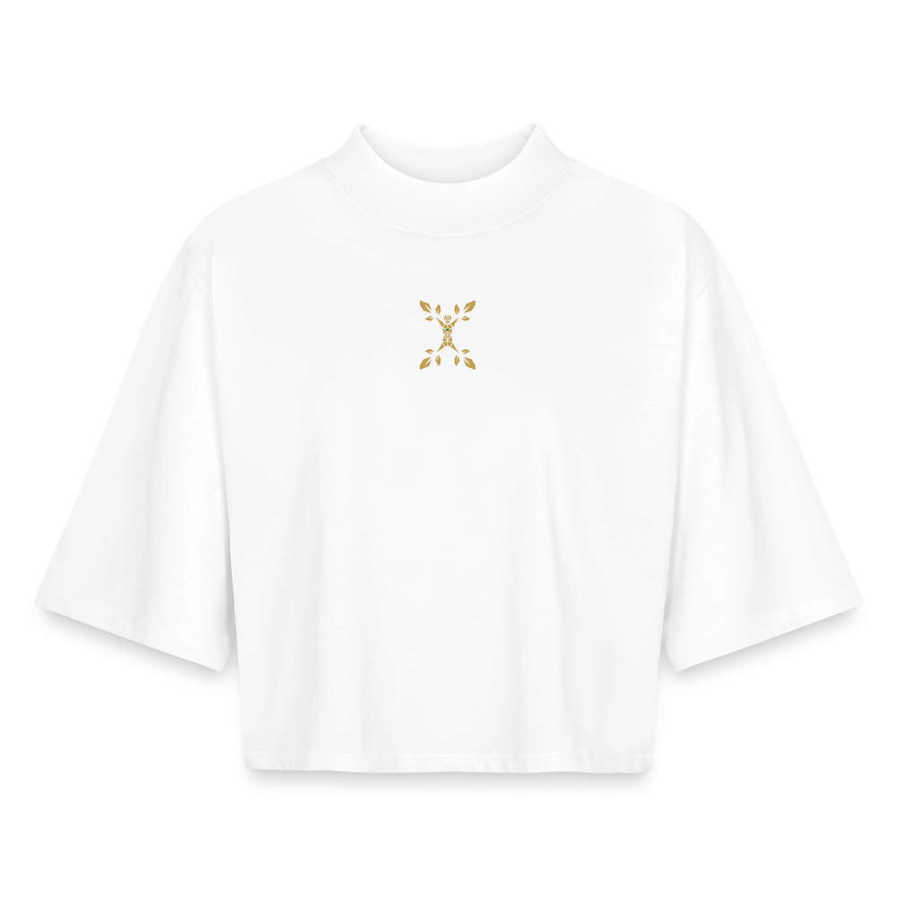 Pravilo-Klaus Boxy Frauen Recyceltes T-Shirt - Weiß