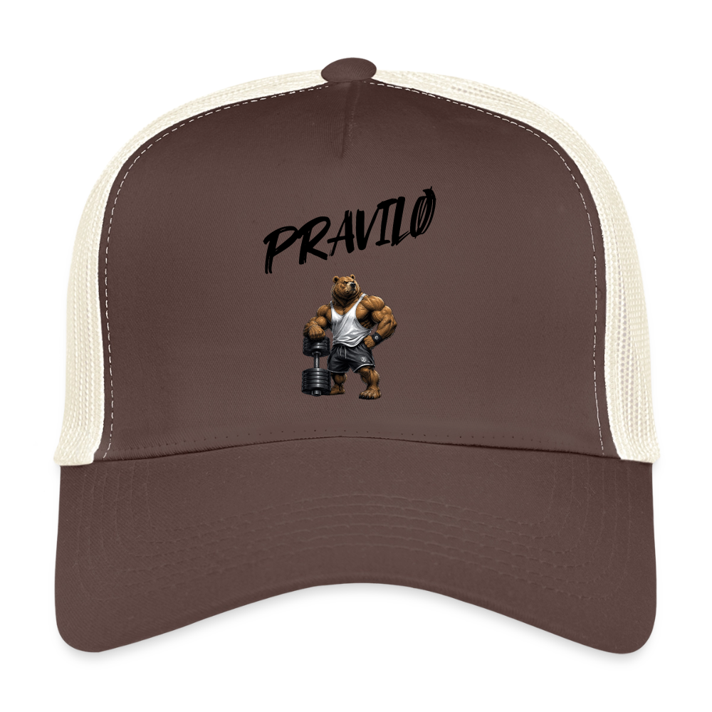 Pravilo-Klaus Trucker Cap 1.0 - Braun/Beige