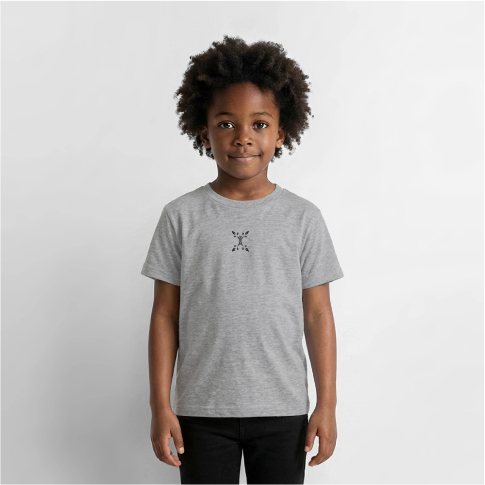 Kinder Premium T-Shirt Game On - Grau meliert