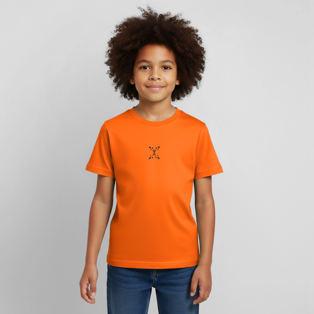 Kinder T-Shirt Sei so wie du bist - Orange