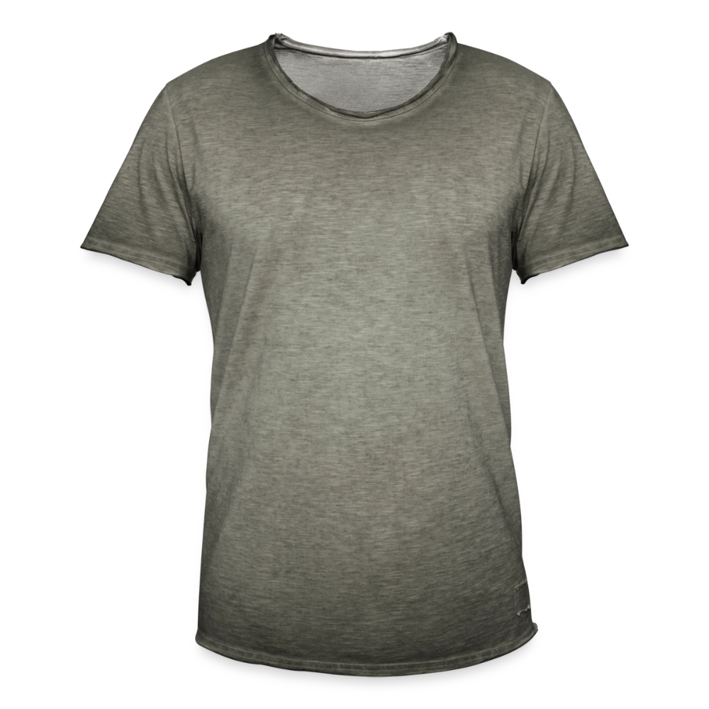 Pravilo-Klaus Männer Vintage T-Shirt - Vintage Khaki
