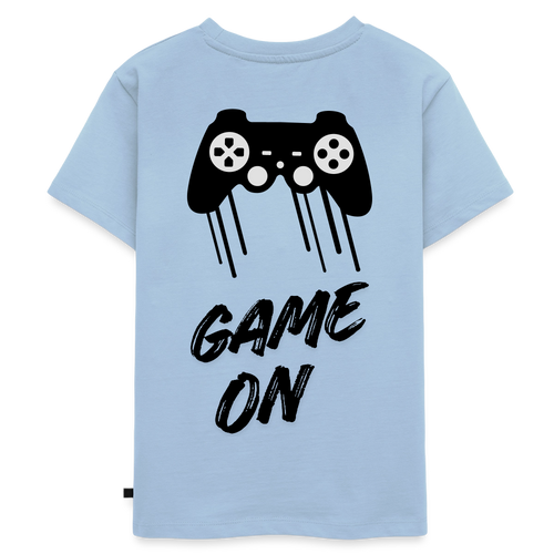 Kinder Premium T-Shirt Game On - Hellblau