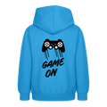 Teenager Hoodie Game On - Meeresblau