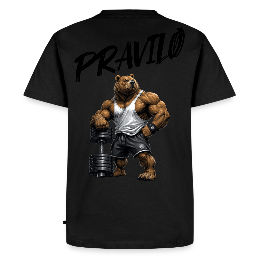 Pravilo-Klaus Männer Premium T-Shirt 2.0 - Schwarz